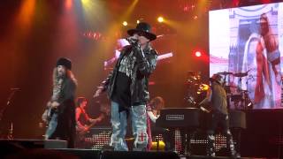 Guns N Roses "street of dreams" Paris Bercy, June 05 2012