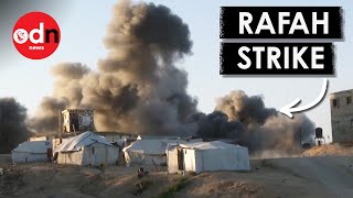 Camera Crew Captures Moment Idf Missile Strikes Close To Refugee Camp