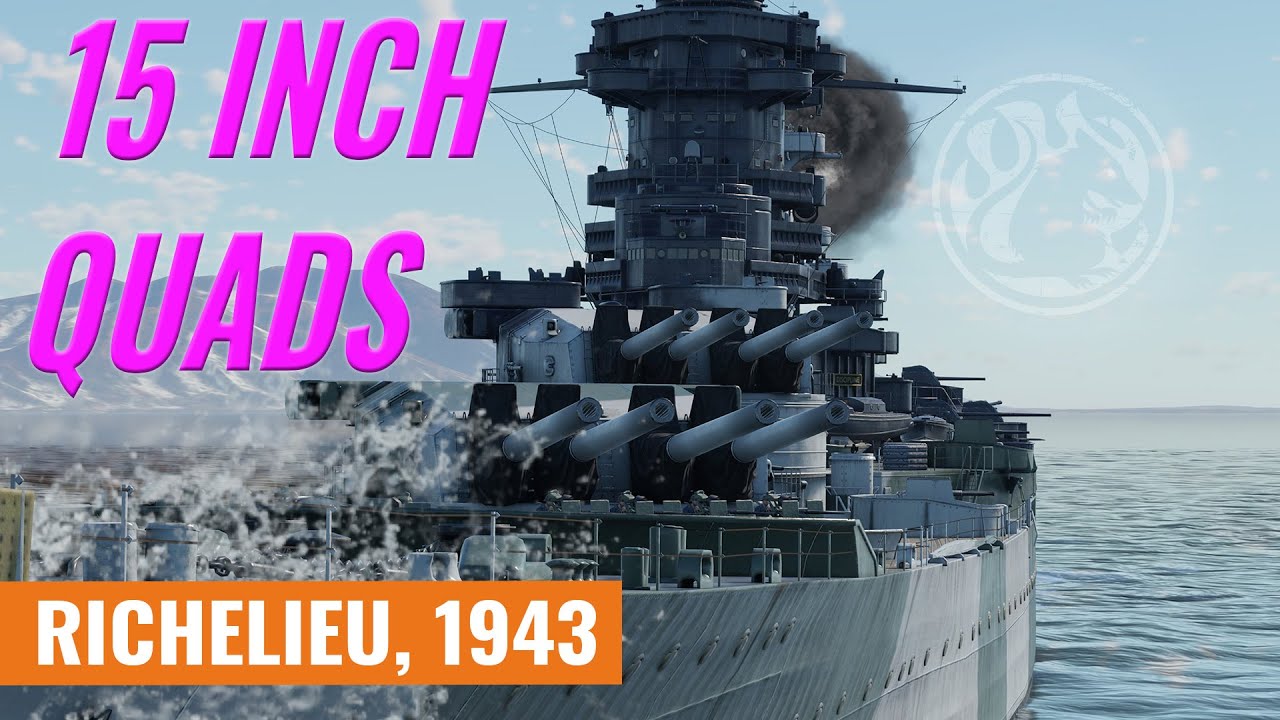 Richelieu, 1943 -  French Anti Bismarck? [War Thunder]