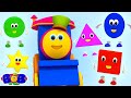 Five Little Shapes + More Learning Videos & Baby Songs by Bob The Train