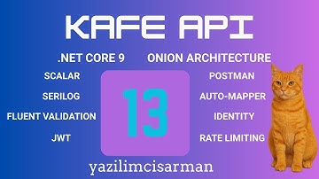 Bölüm 13: Category ve MenuItem Endpoinlerinin Testi  | Kafe API | .NET Core 9 & Onion Architecture