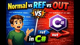 ref vs out in C# Explained with Simple Examples | Parameter Passing