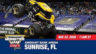 Monster Jam: Sunrise, FL - 1 (Full Event) | Aug 22, 2026 | Amerant Bank Arena
