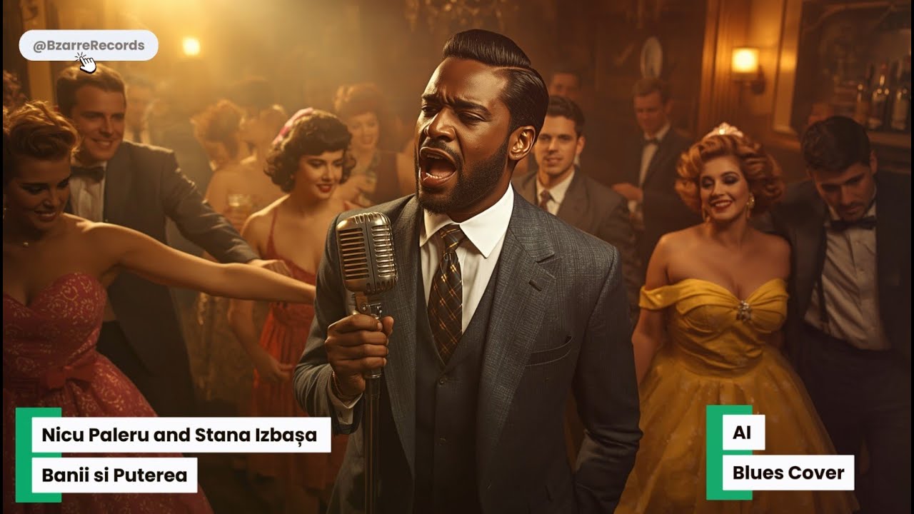 Nicu Paleru and Stana Izbașa - Banii si puterea (AI Blues Cover)