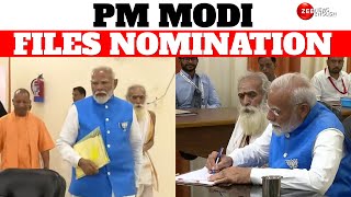 PM Modi Files Nomination From Varanasi Lok Sabha Seat For LokSabha Elections 2024 |Zee News ENglish