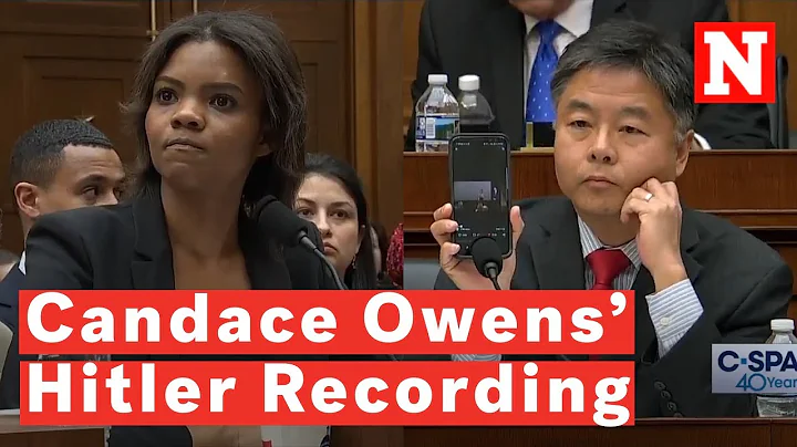 Watch: Rep. Ted Lieu Plays Recording Of Candace Owens On Adolf Hitler And Nationalism