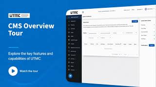 UTMC | CMS Overview Tour | Admin