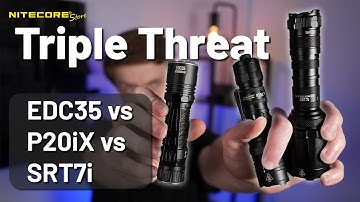 Triple Threat | EDC35 vs P20iX vs SRT7i