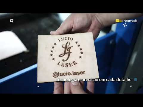 Vídeo de Lucio Laser Gravação e Brindes