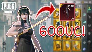 Review Red Collaboration Set 600 Uc  Pubg Mobile X Spyxfamily