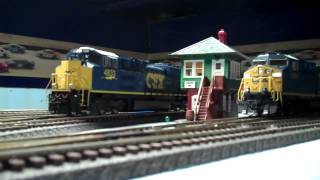 CSX AC6000 651 Departing the Yard