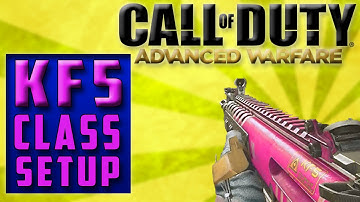 Advanced Warfare - "KF5" Best Class Setup!