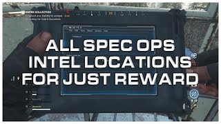 All Spec Ops Intel Locations for Operation Just Reward (Call of Duty : Modern Warfare)