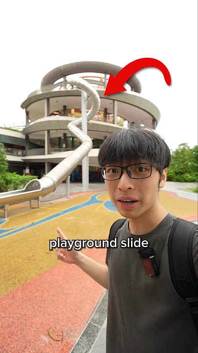 Singapore's tallest slide is SCARY