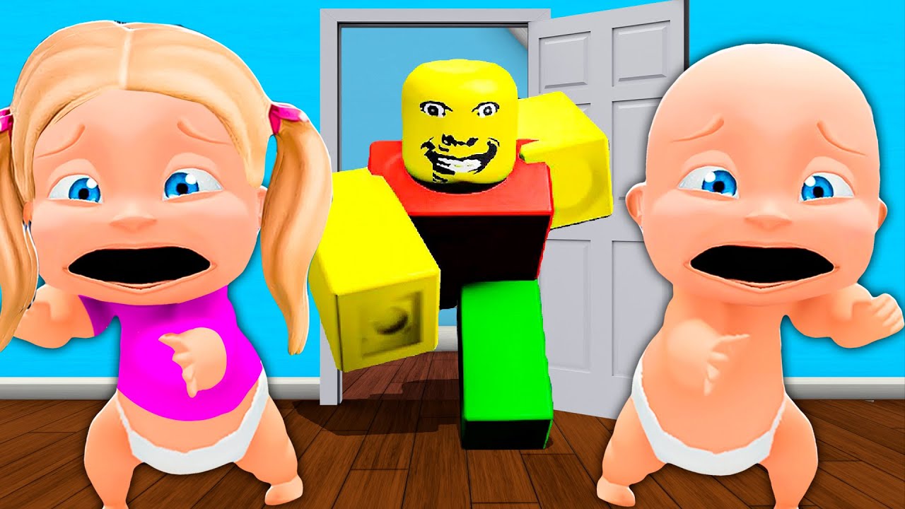 Baby & Girlfriend HIDES from WEIRD STRICT DAD!!