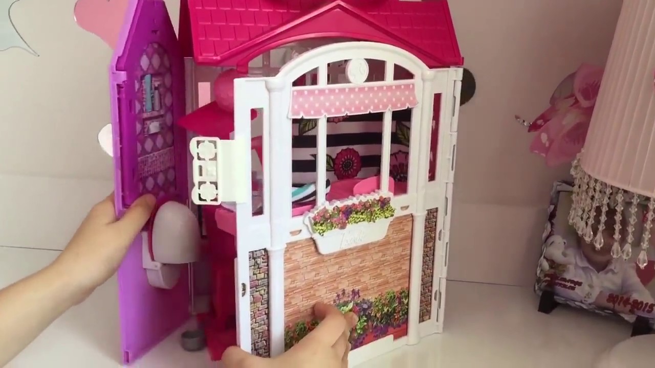BARBİE�nin Muhteşem Evi Barbienin Yatak Odası,Banyosu,Mutfağı YouTube