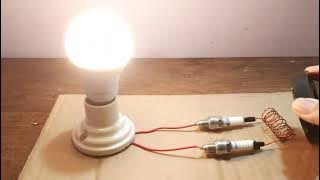#eps13 Uncovering the Lie of a Light Bulb Working with Just a Spark Plug, Magnet and Coil