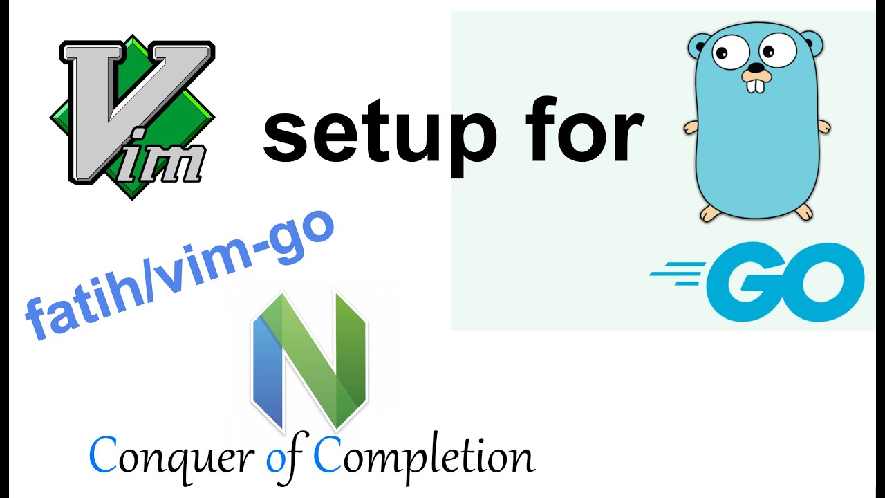 Vim setup for go programmers: conquer of completion (coc) and vim-go ...