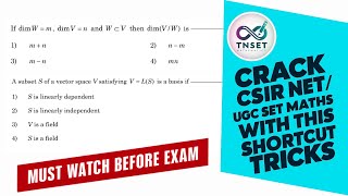 Crack CSIR NET / SET Maths Exam with These Solved Question Papers