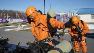 В Хабаровске начались обучения газоспасателей. Костюм Стерелец КИО В Хабаровске начались обучения газоспасателей. Костюм Стерелец КИО