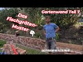 🧱 Projekt Gartenwand  Teil 7 🧱  Das Fischgräten - Muster  🧱  Mörtel - Steine - Handwerkskunst 🥰