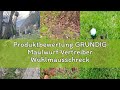 Produktbewertung GRUNDIG Maulwurf Vertreiber Wühlmausschreck 2erPack - SCHNELLE Ergebnisse mit extre