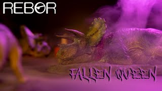 REBOR Triceratops Carcass Fallen Queen Figure Review