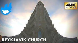 Hallgrímskirkja church - Look Inside [4K]