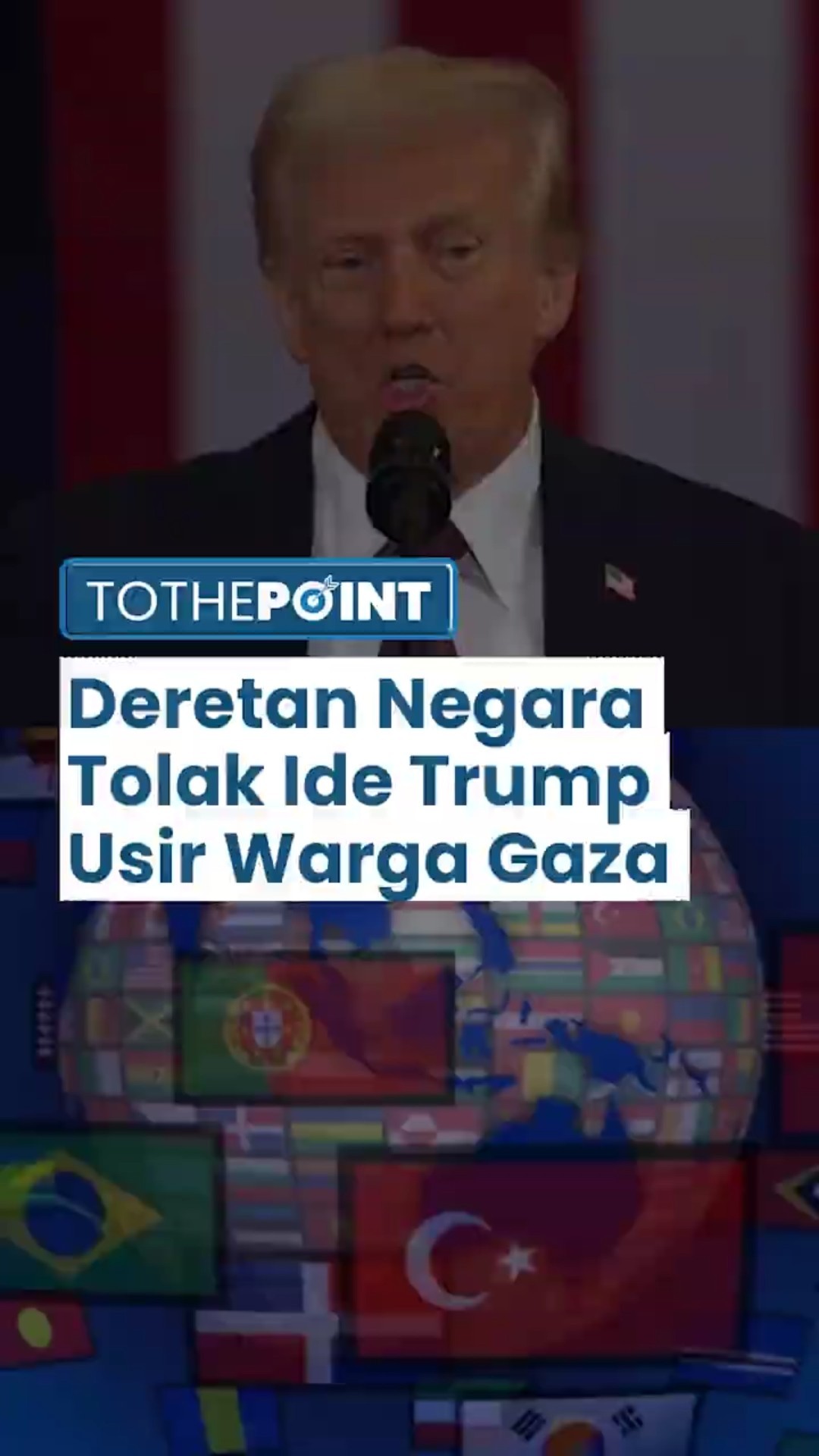 Kontroversi Trump Ingin Relokasi Warga Palestina dari Gaza ke Negara Lain, Ditolak Negara-negara Ini