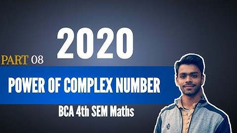 Power of complex numbers | Power of imaginary numbers (IN HINDI)