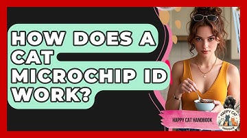 How Does A Cat Microchip ID Work? - Happy Cat Handbook
