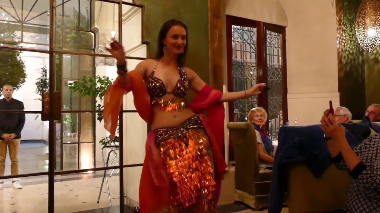 2019 Beautiful Casablanca Belly Dancer