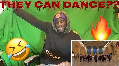 BLACK MAN REACTS TO: BTS Performs "ON" at Grand Central Terminal for The Tonight Show(THEY DANCE?)