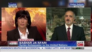 Syrian ambassador defends Assad regime