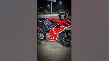 Pulsar RS 200 With Usd Forks And Double Disc Plate Modification #bikelovers #shorts