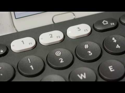 LOGITECH K780 MULTIDEVICE - Clavier - Vidéo produit Vandenborre.be