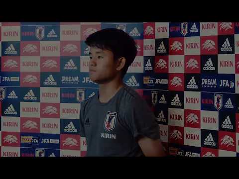 久保、中島、冨安がパラグアイ戦とW予選への抱負を語る！久保が語るW予選の印象とは？