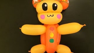 バルーンアート　簡単　 うーたん　　balloon art   u-tan