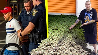 He Was ARRESTED For ROBBING PEOPLE! I Bought His Storage Unit