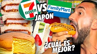 24 Horas SÓLO Comiendo en 7-ELEVEN y FAMILY MART JAPÓN l Probando comida Japonesa Convenience Store
