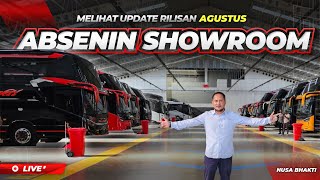 ABSENIN BUS LAKSANA DI SHOWROOM!!! | Daily at Karoseri Laksana