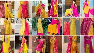 Download Lagu Yellow and pink colour combination Punjabi suits/ Yellow and pink Punjabi suits MP3