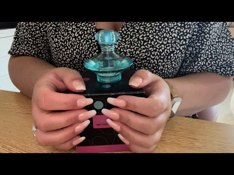 ASMR | 5 minutes of lofi tapping on a perfume box and bottle #asmr  #tapping ✨