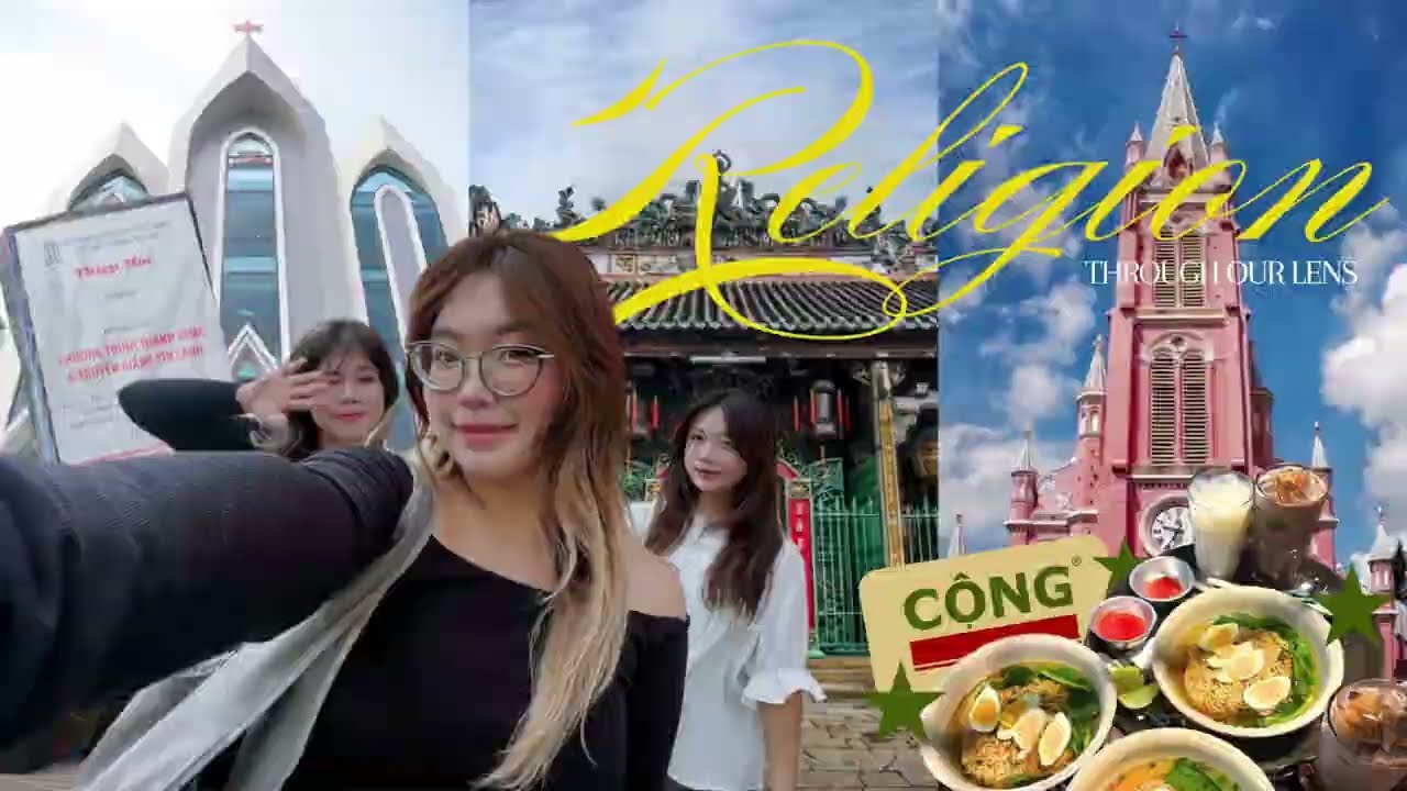 | UEH VIDEO PROJECT | 🌆 Exploring Vietnam's 5 Major Religions Through Temples and Churches - Group 6