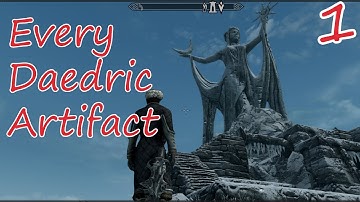 How I Beat Skyrim Using Every Daedric Artifact Part 1: Wabbajack to the Masque of Clavicus Vile