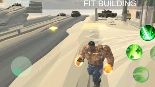 Super City Heroes:Super Battle Game Play Hulk Games - android gameplay - Robot game, car game mobile screenshot 5