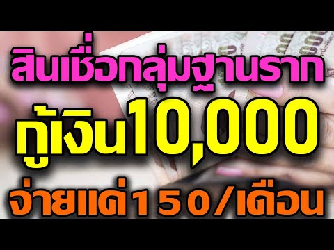 เจาะกลุ่มลูกค้าฐานรากปล่อยสินเชื่อกู้10000 จ่าย150บาทต่อเดือนพร้อมดอกเบี้ย 0.49% ช่วยลูกค้าสู้โควิด