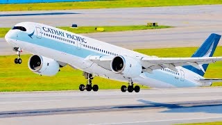 ✈️  AMAZING CLOSE UP Takeoffs from HONG KONG AIRPORT! ✈️ Heavy Plane Spotting