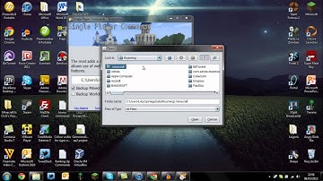 Minecraft | How to Install the Single Player Commands Mod! (Auto Installation) | 1.2.3
