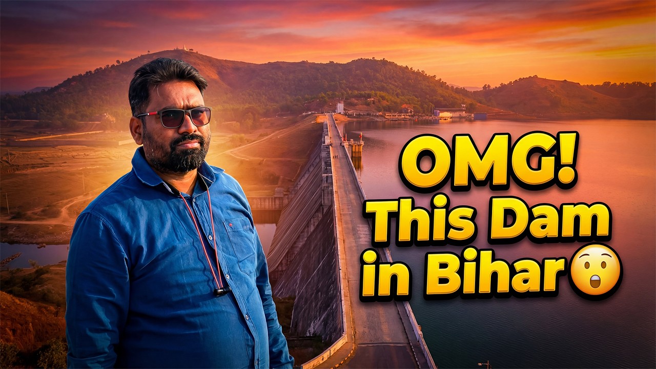 Bihar’s Hidden Dam! 😳 Pirpainti to Odhni Dam By Road Full Tour | Bihar Tourism | Touring With Kundan